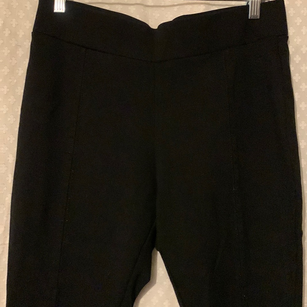 BLACK SKINNY DRESS PANTS